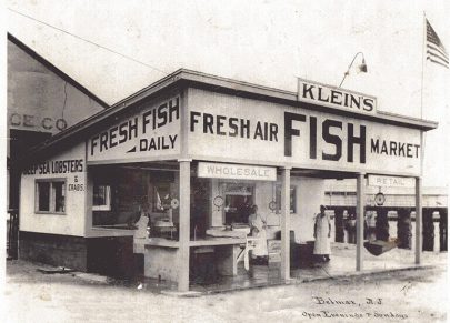 The original Klein's Fish Market building